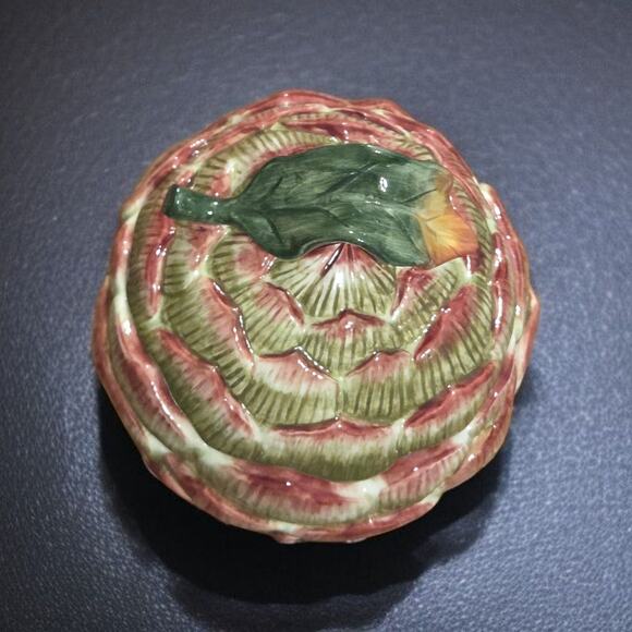 Fitz and Floyd French Market Collection Candy Jar with Lid in Original Box - Picture 6 of 8